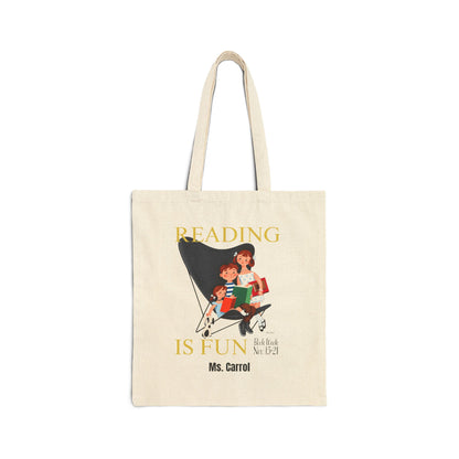 Reading Is Fun Retro Book Tote Bag (1953)