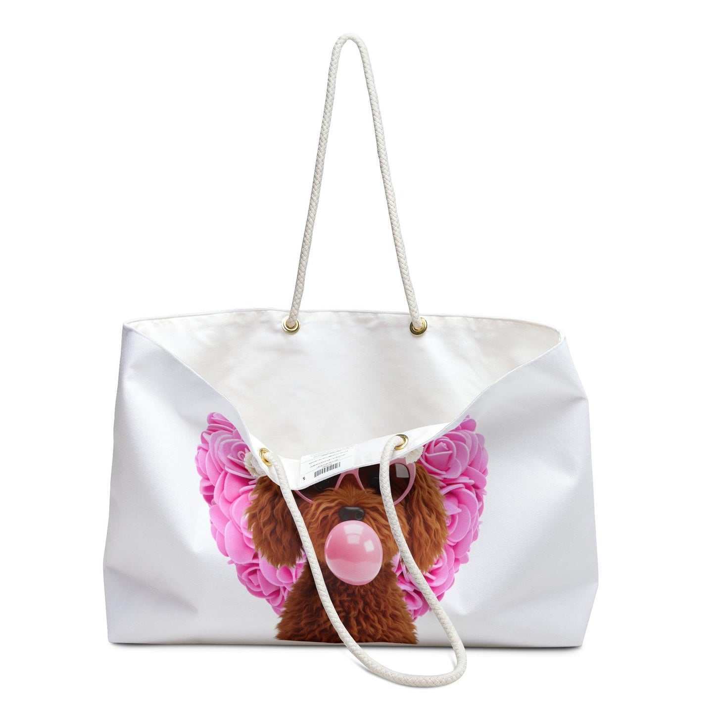 Doodle Love Weekender Tote Bag - 💖 Carry Your Cuteness with Style! 💖 - Whippie's