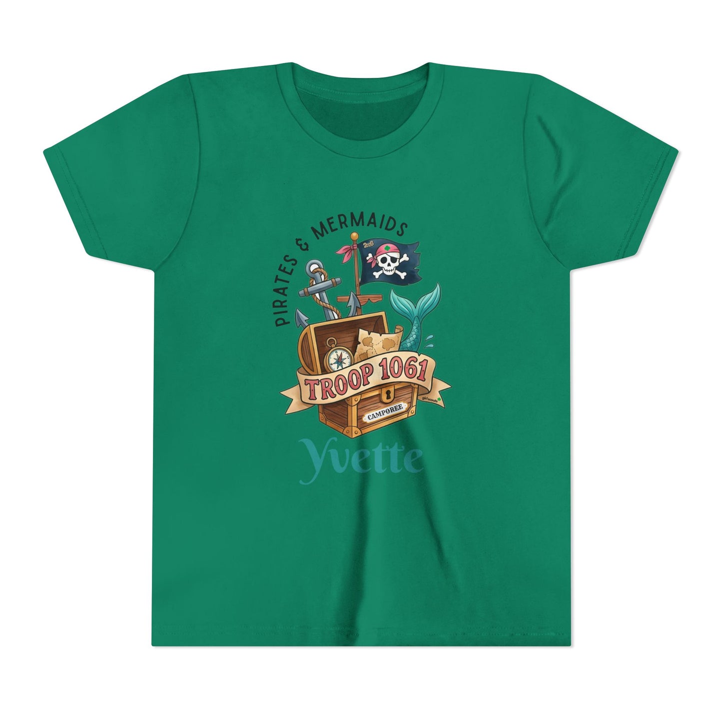 Girl Scout Camporee Shirt | Pirates & Mermaids Troop Tee