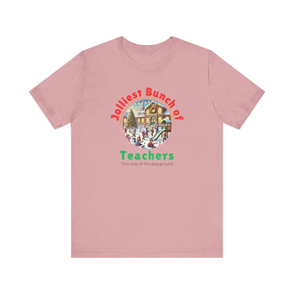 🌴 Jolly Bunch of Teachers ☀️ Unisex Jersey Tee 🧑‍🏫 - Winter Wonderland - Whippie's