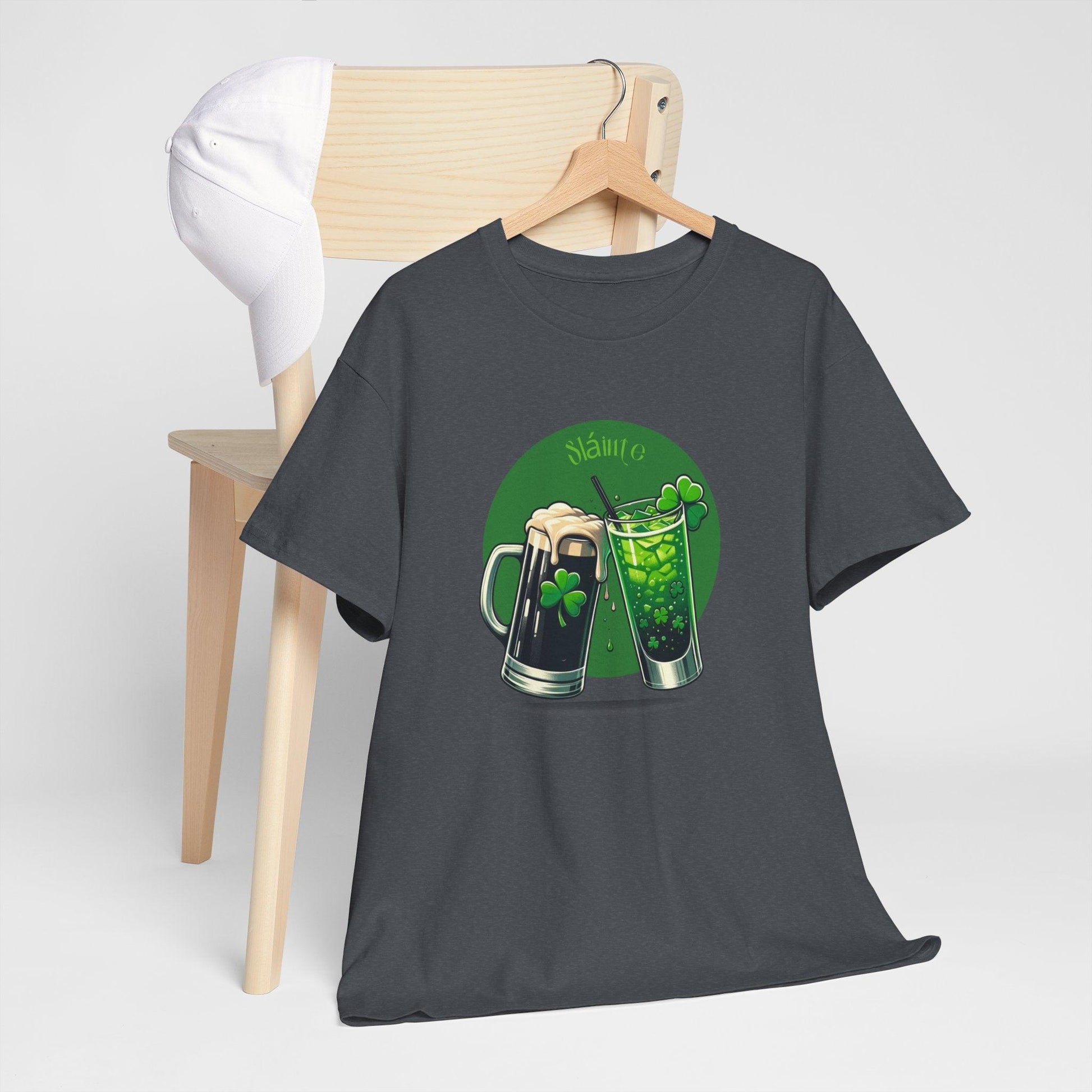 St. Patrick's Day Toast "Sláinte" Unisex Heavy T-Shirt - Whippie's