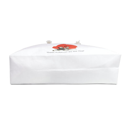 🌈 Poppy Problems, We Got This 🌈 Oversized Weekender Tote Bag 🧙‍♂️🦁🤖 - Whippie's