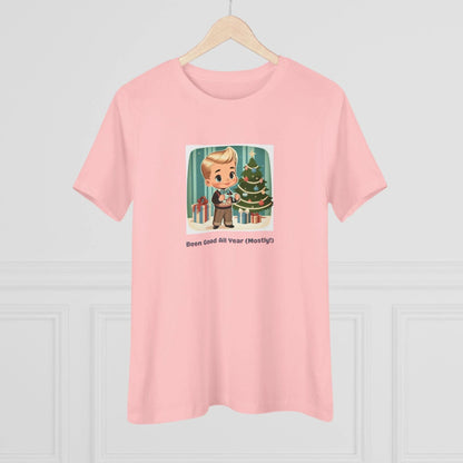 Been Good All Year (Mostly!) - Women's Softstyle Tee - Whippie's
