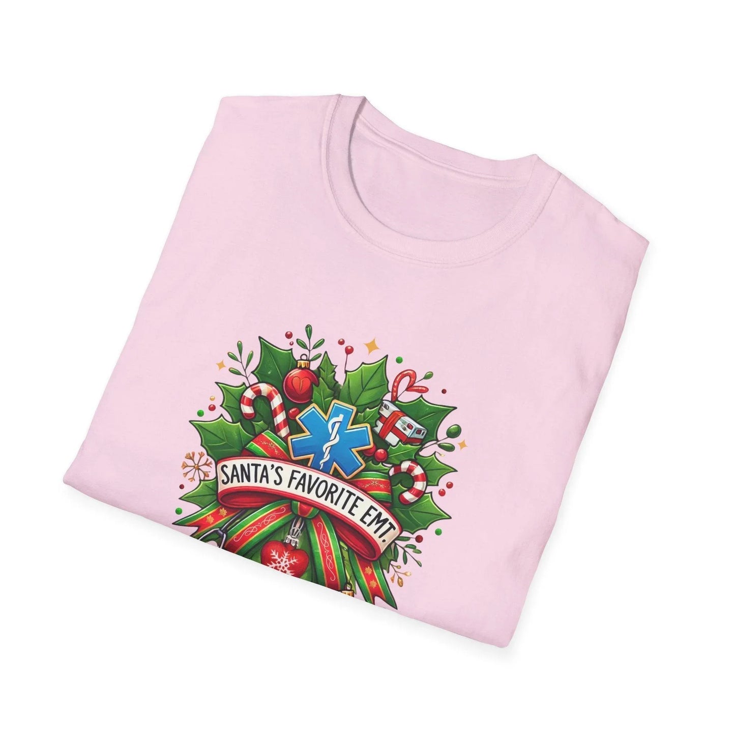 Santa's Favorite EMT Unisex Tee 🚑🎅 - Whippie's