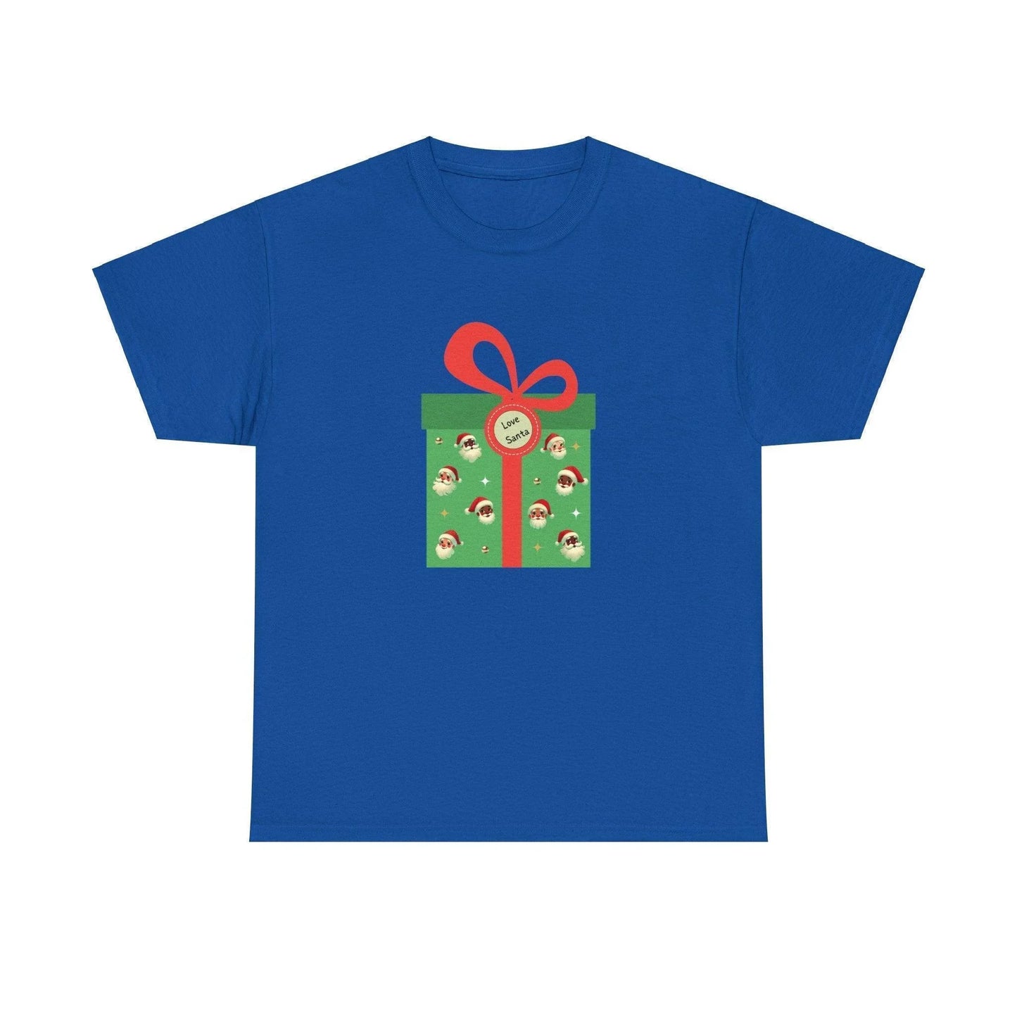 Love Santa Present 🎅 Unisex Heavy Cotton™ Tee! - Whippie's