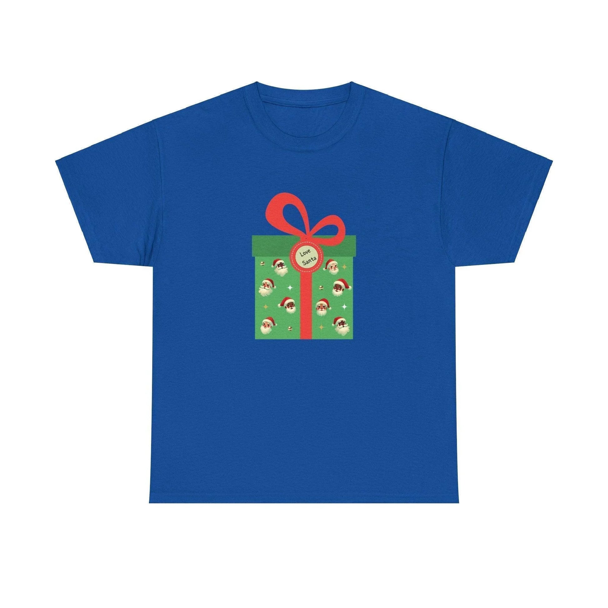 Love Santa Present 🎅 Unisex Heavy Cotton™ Tee! - Whippie's