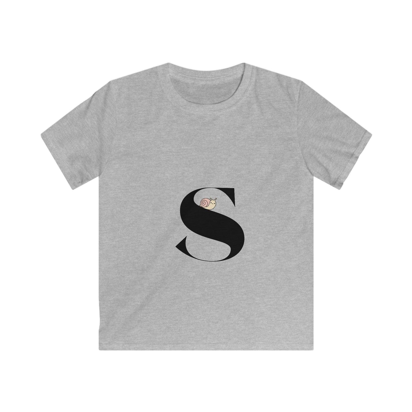 Alphabet Adventures: Letter S - Snail Youth T-Shirt - Whippie's