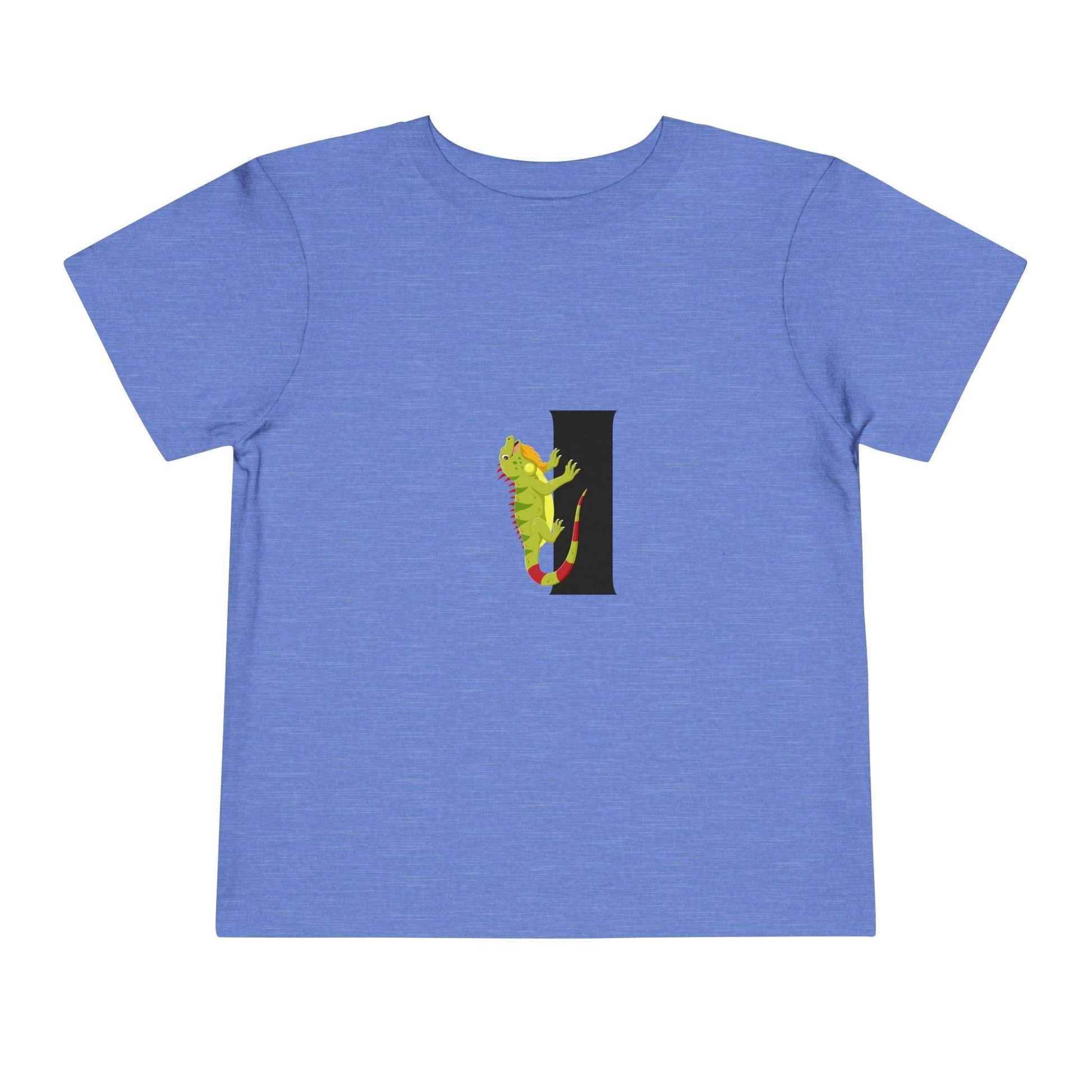 Alphabet Adventures: Letter I - Iguana Toddler T-shirt - Whippie's