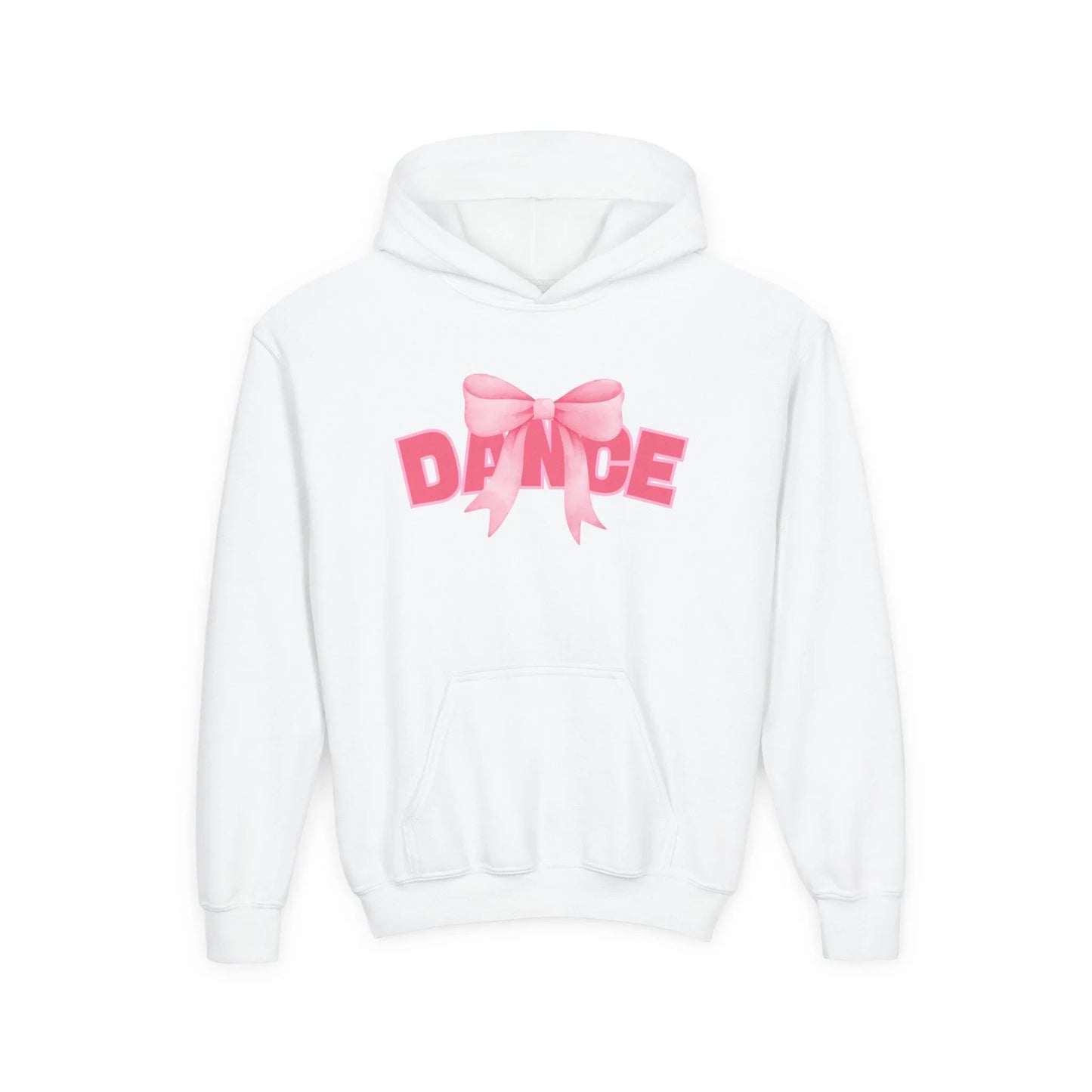 DANCE Team Dance Competition Love of Dance - Pink Coquette Bow Hoodie - Whippie's