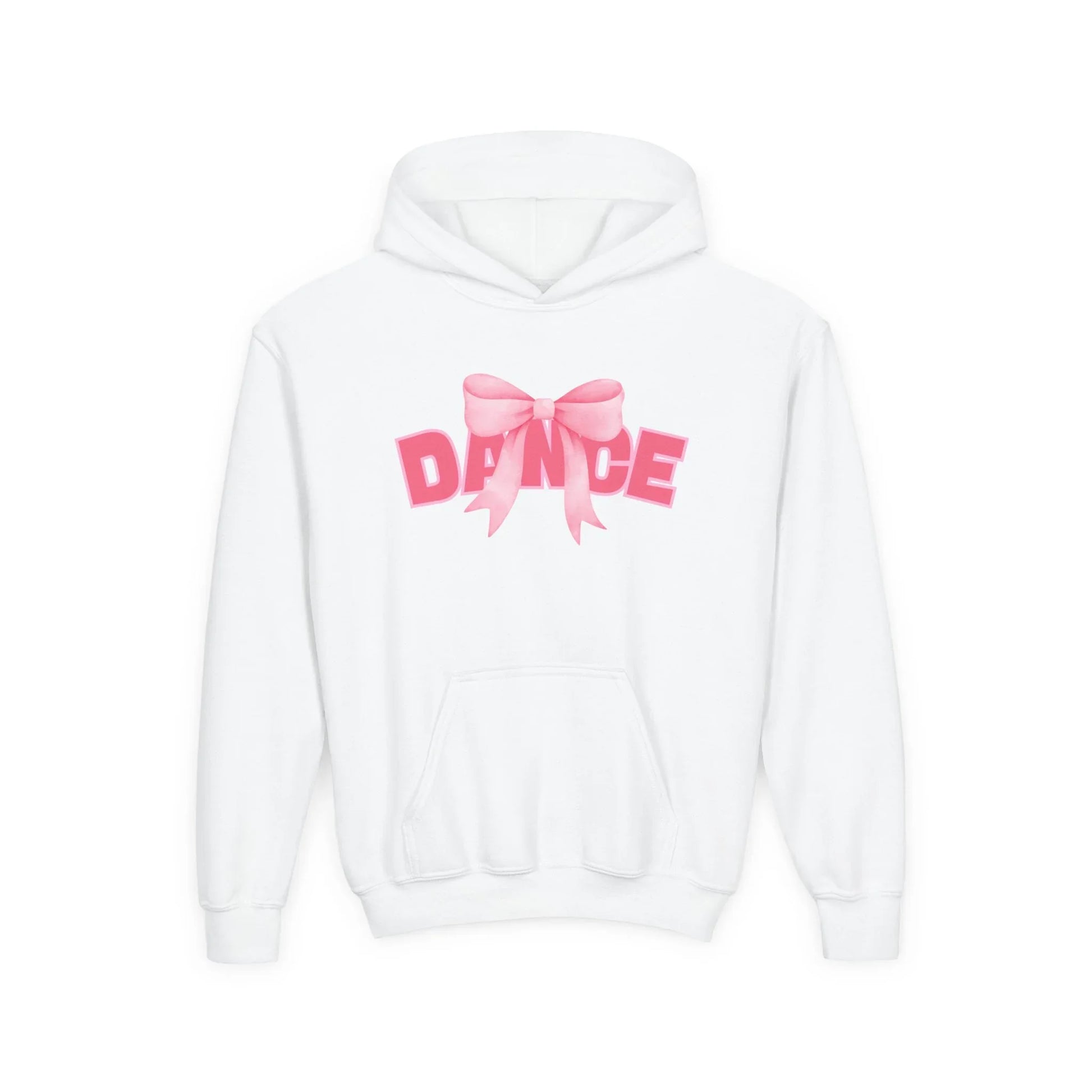 DANCE Team Dance Competition Love of Dance - Pink Coquette Bow Hoodie - Whippie's