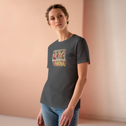 Holiday Cheer - Sip, Smile, Repeat 🥂🎄 - Women's Softstyle Tee - Whippie's