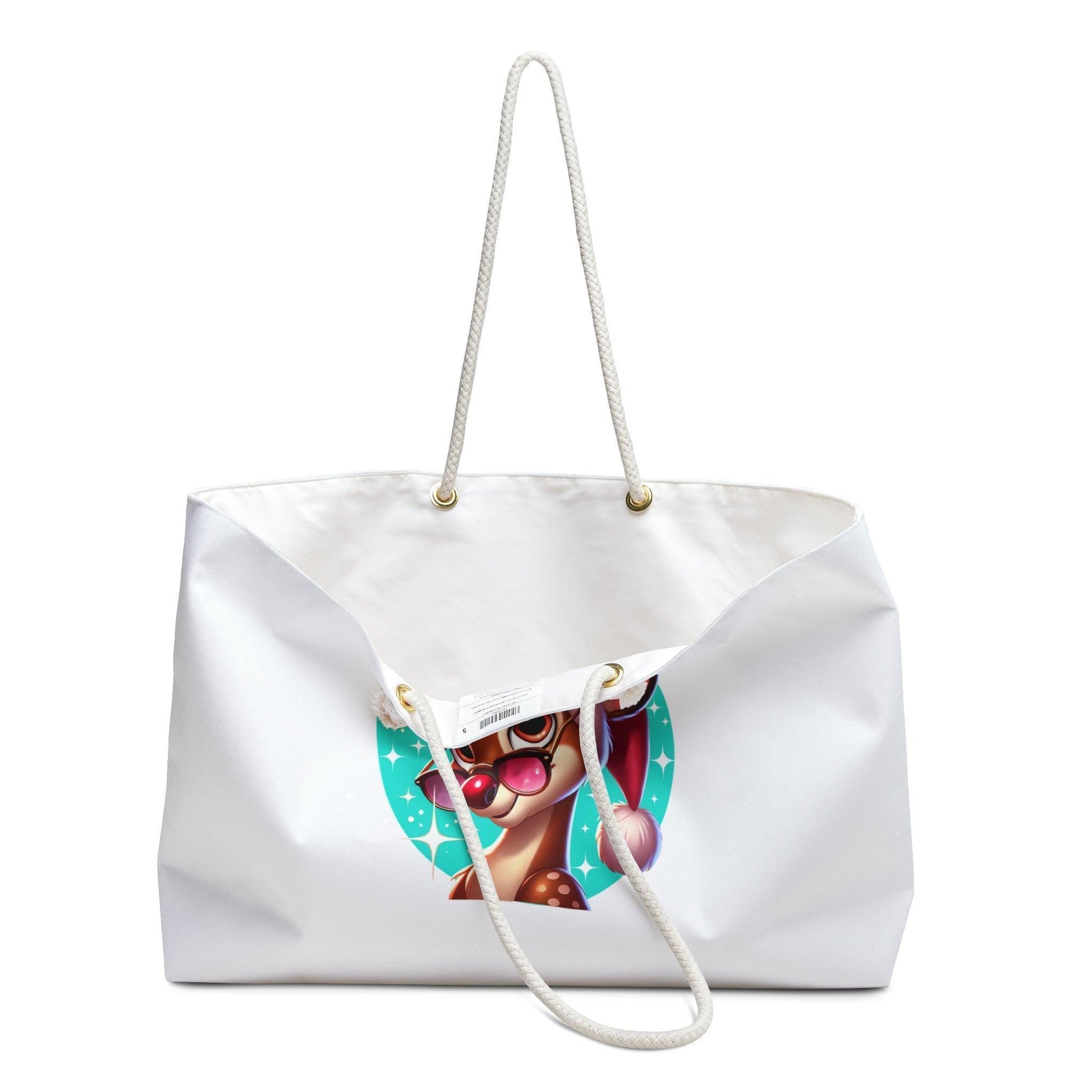 😎 Reindeer Cool 😎 Weekender Tote Bag ✨ Stay cool and carry on! - Whippie's