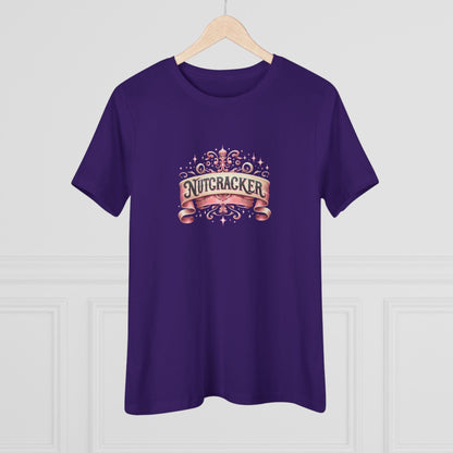 Nutcracker Crest - A Magical Christmas! 🎄 Women's Softstyle Tee - Whippie's