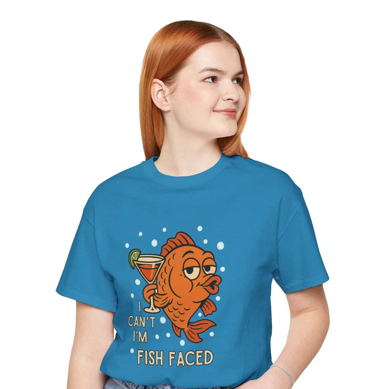 I Can't, I'm Fish Faced! Unisex Tee