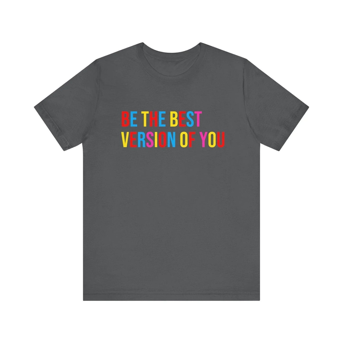✨ BE THE BEST VERSION OF YOU ✨ Unisex Jersey Tee 🌈 - Whippie's