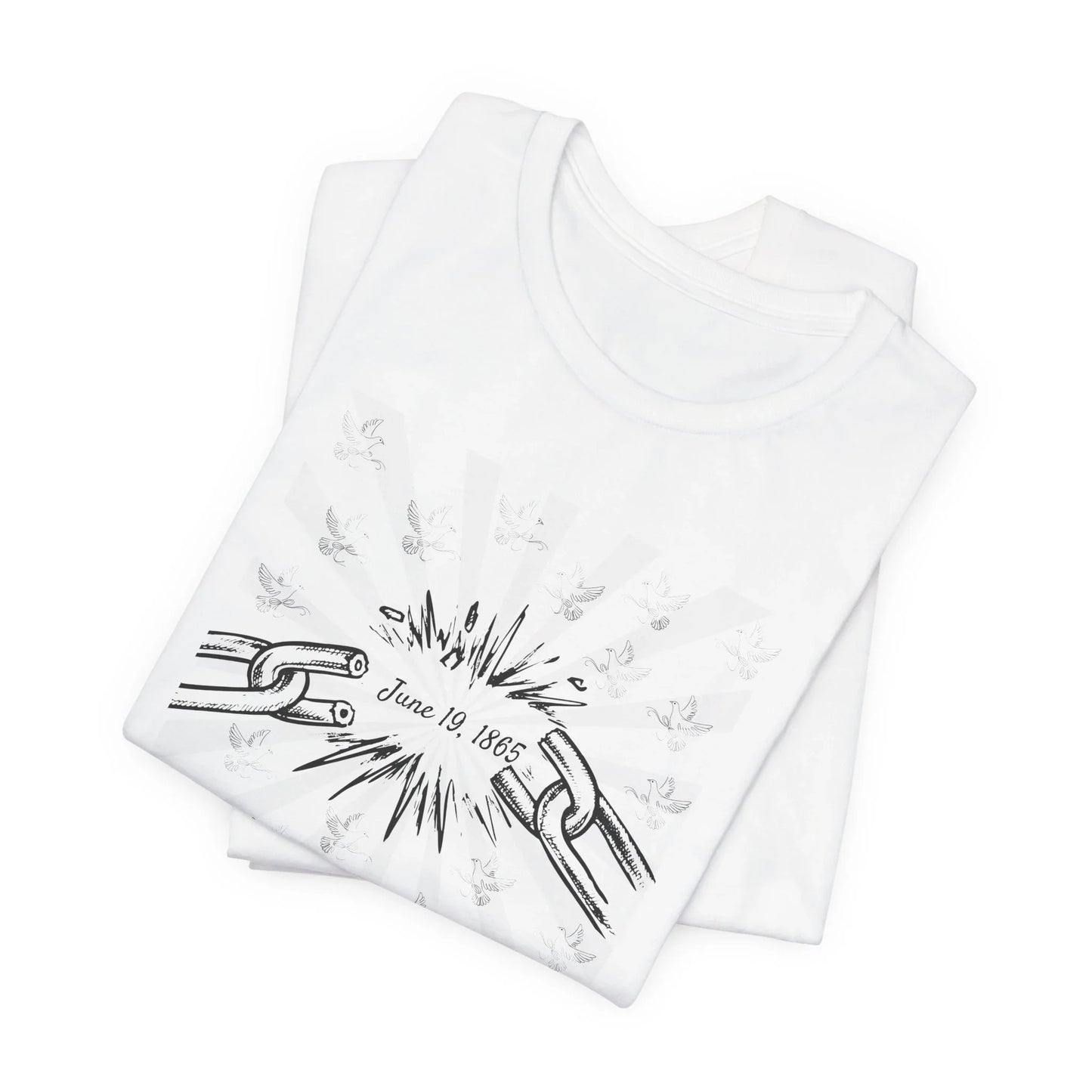 Juneteenth: Celebrating Freedom, Inspiring Peace Unisex Tee - Whippie's