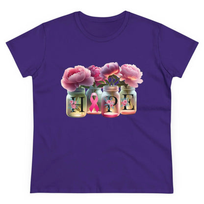 🌸 HOPE 🎀 Women's Tee 💖 A symbol of strength and resilience. - Whippie's