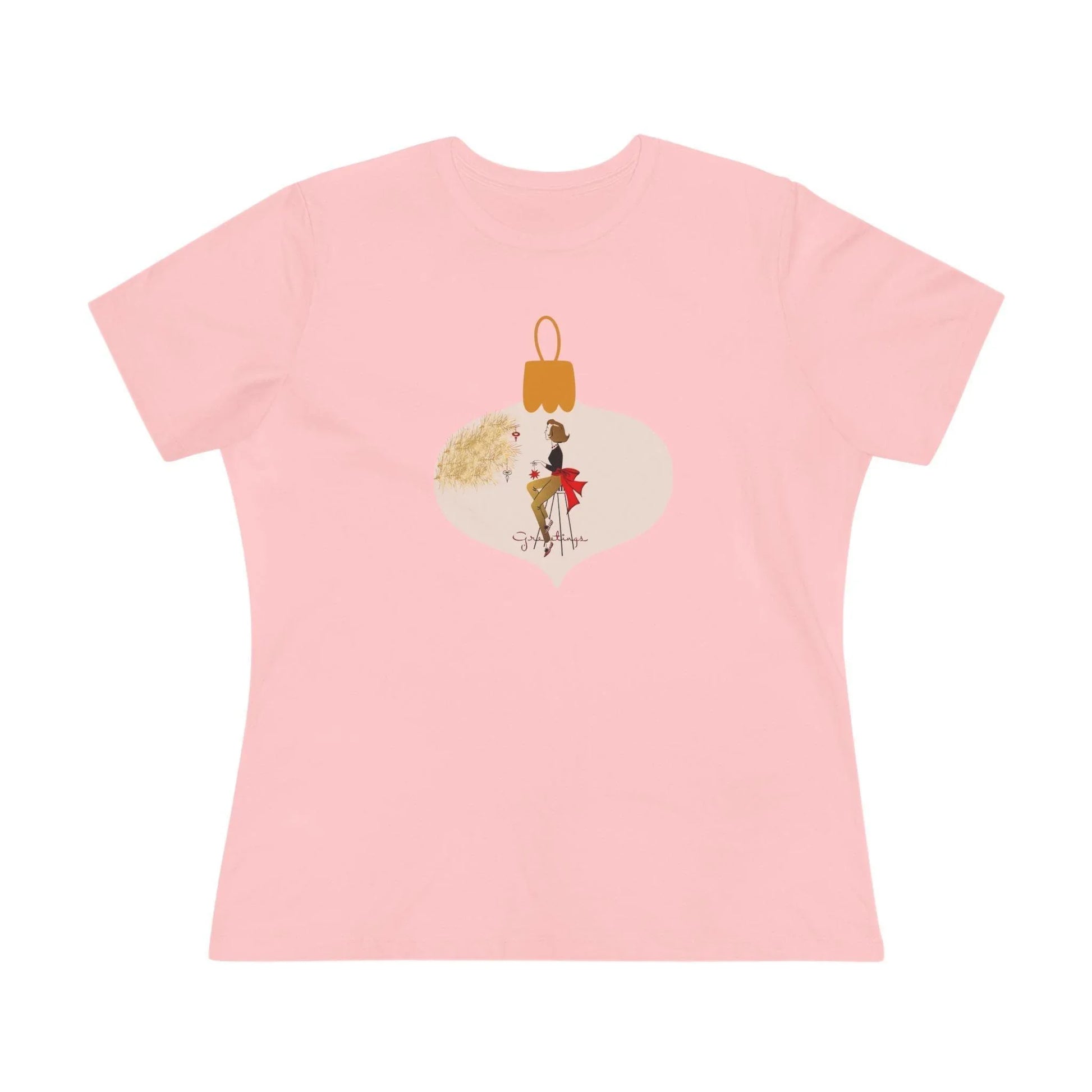 Retro Tree Decorating - Women's Tee - Whippie's