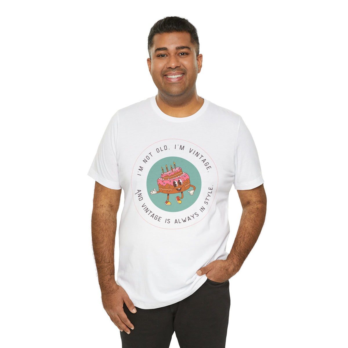Vintage Birthday Shirt – I’m Not Old, I’m Vintage Unisex Tee