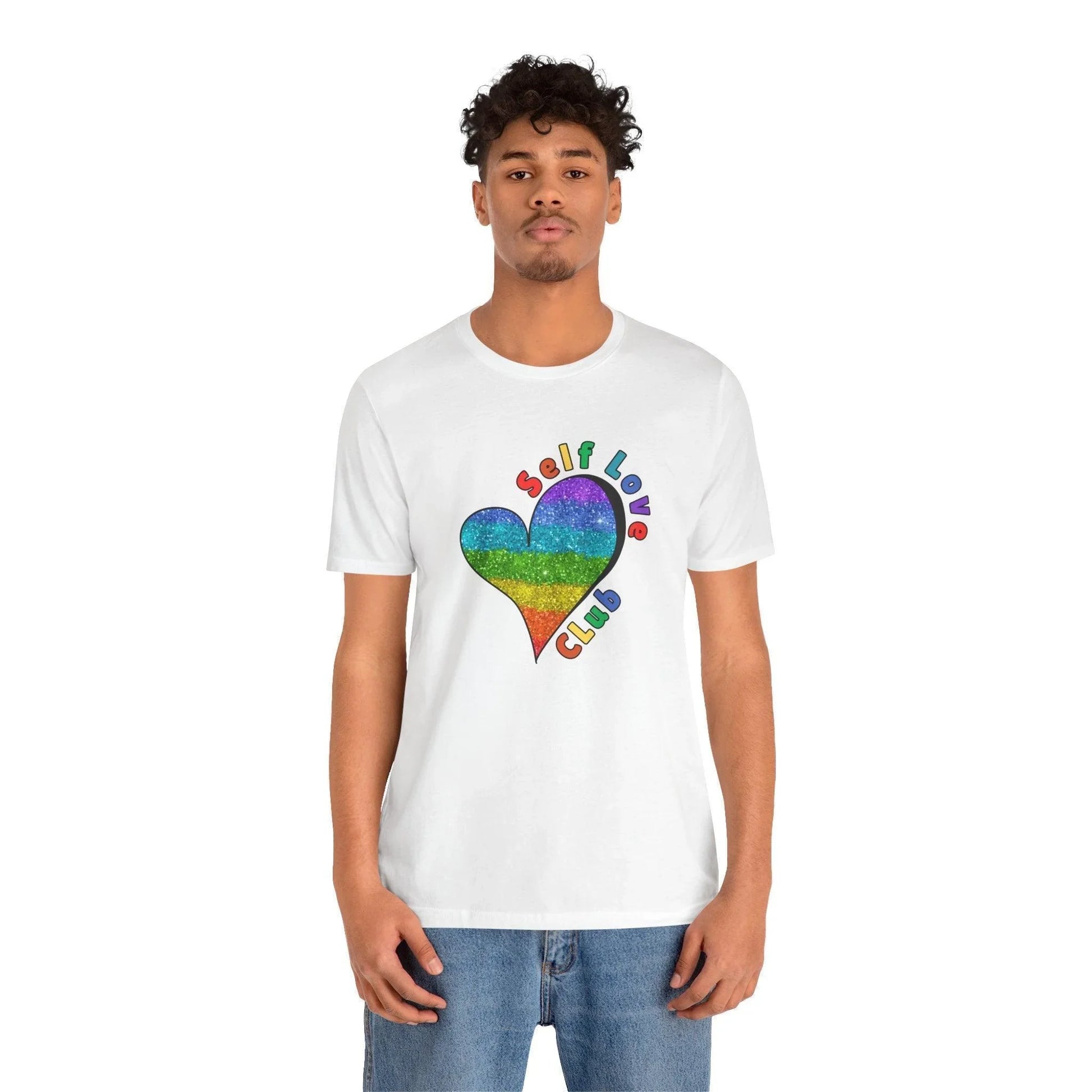 ❤️‍🔥 Self Love Club 🌈 Unisex Tee ✨ Join the club, love yourself! - Whippie's