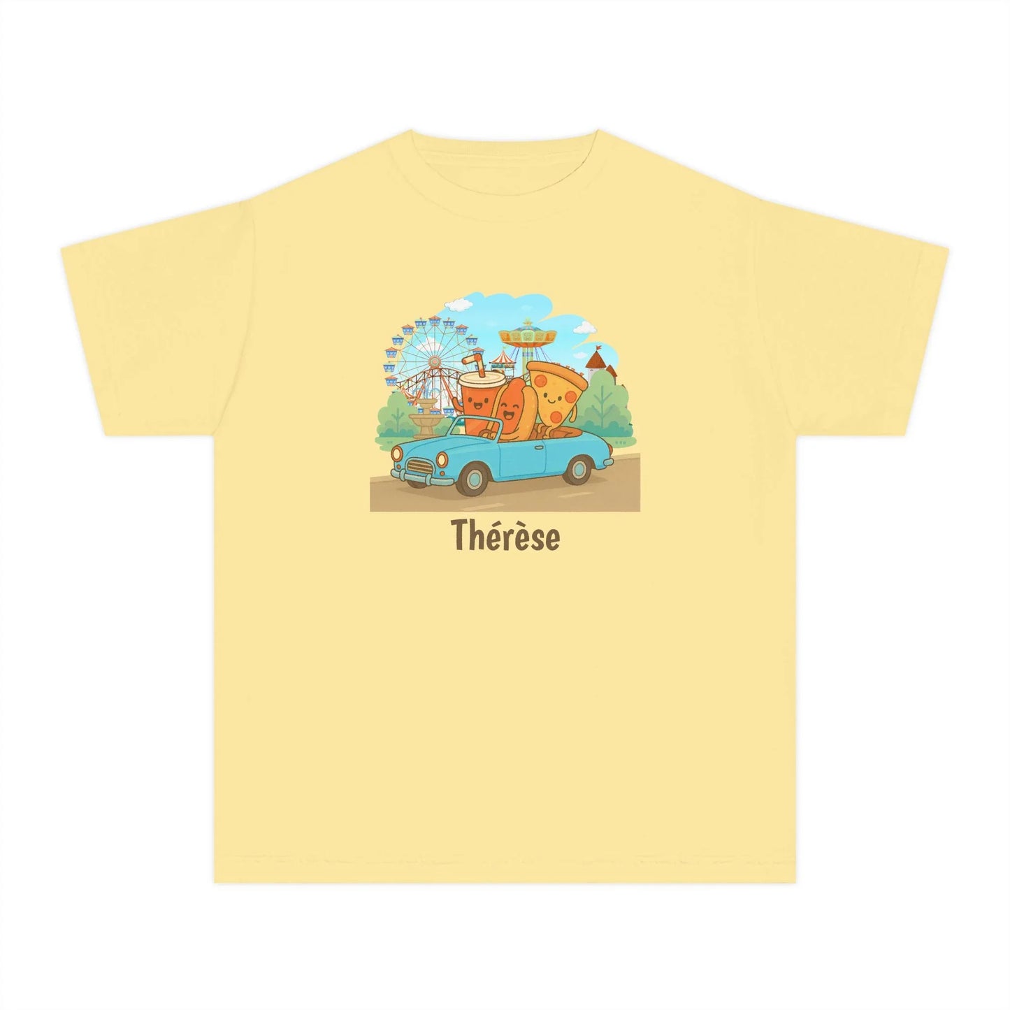 Fast Food Joyride Youth Tee - Fun & Whimsical Adventures! Personalizable