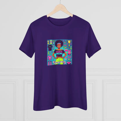 Dance Mom: You've Got This - Darker Skin Tone Mom - Short Hair - Women's Softstyle Tee - Whippie's
