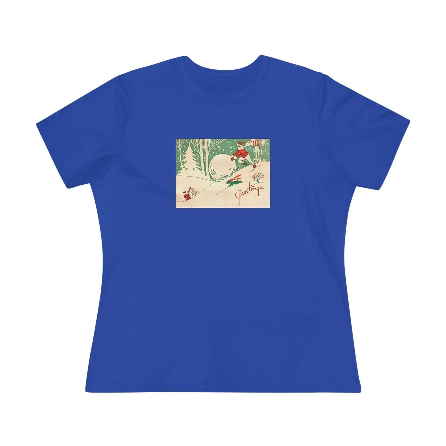 Greetings - Snow Fun - Women's Tee - Whippie's