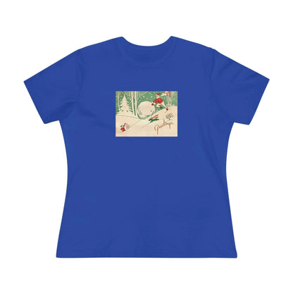 Greetings - Snow Fun - Women's Tee - Whippie's