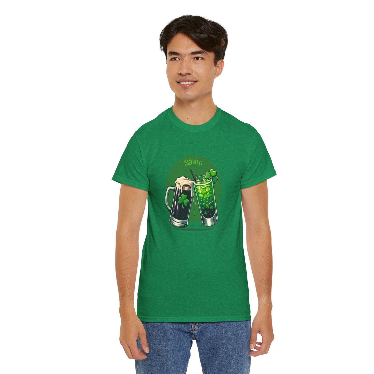 St. Patrick's Day Toast "Sláinte" Unisex Heavy T-Shirt - Whippie's