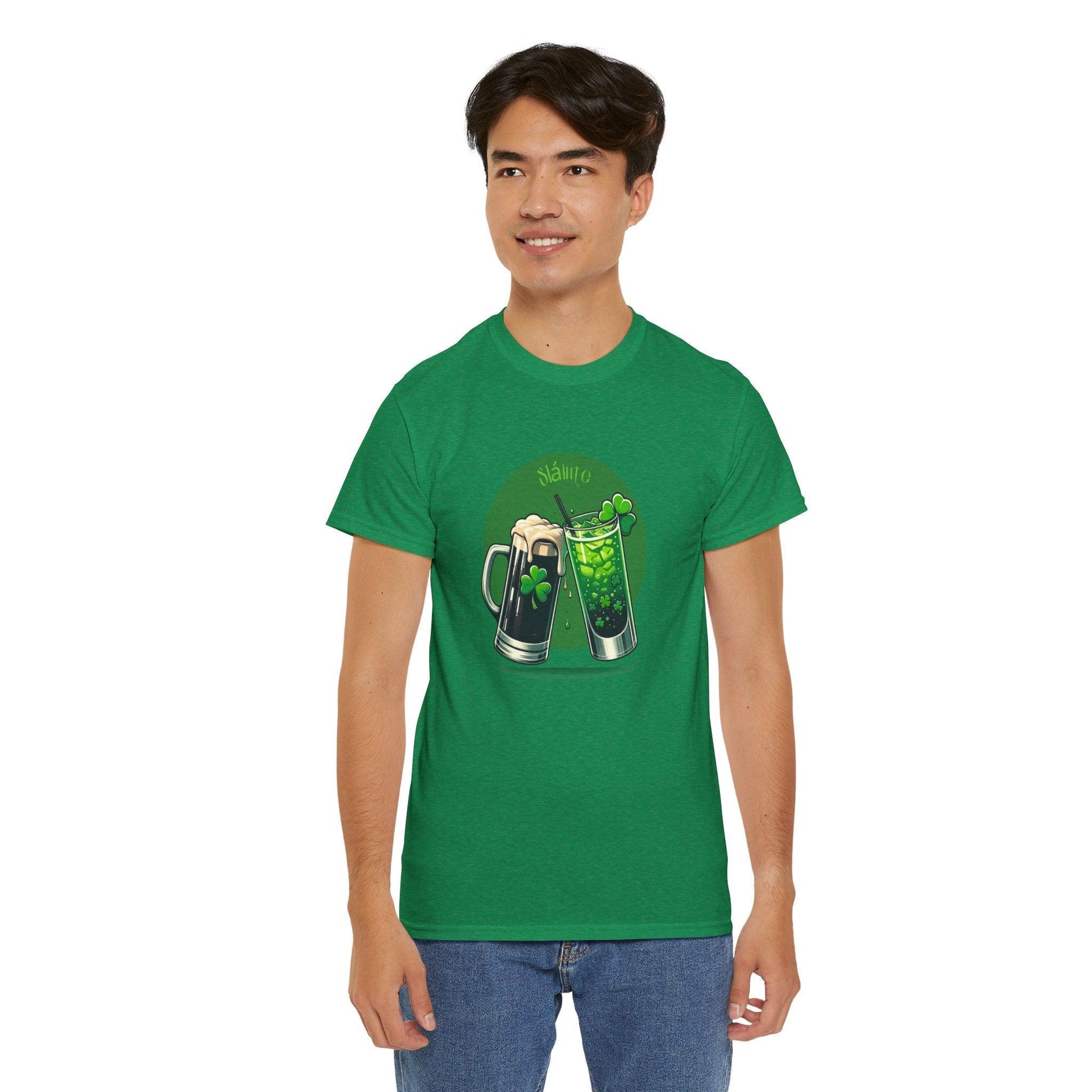 St. Patrick's Day Toast "Sláinte" Unisex Heavy T-Shirt - Whippie's