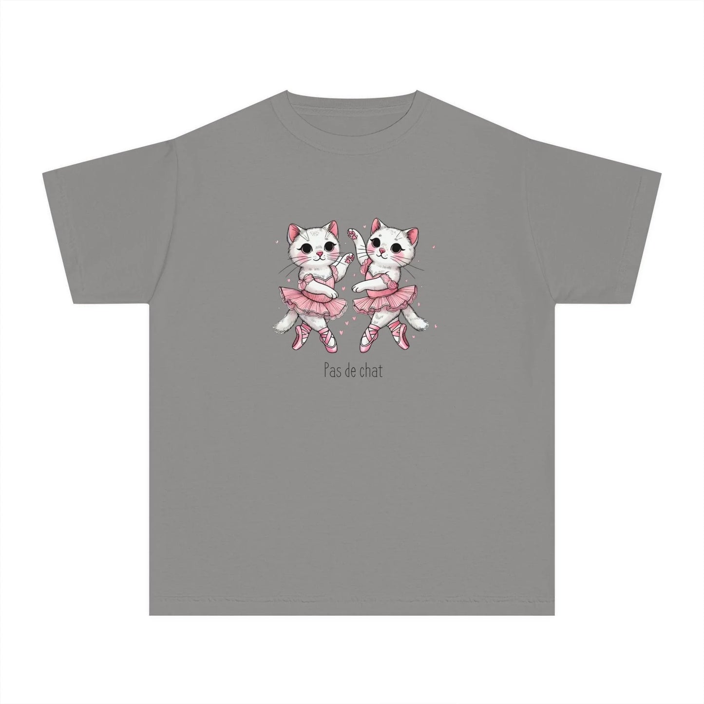 🐈‍⬛ Pas de Chat 🩰 Youth Midweight Tee ✨ - Whippie's