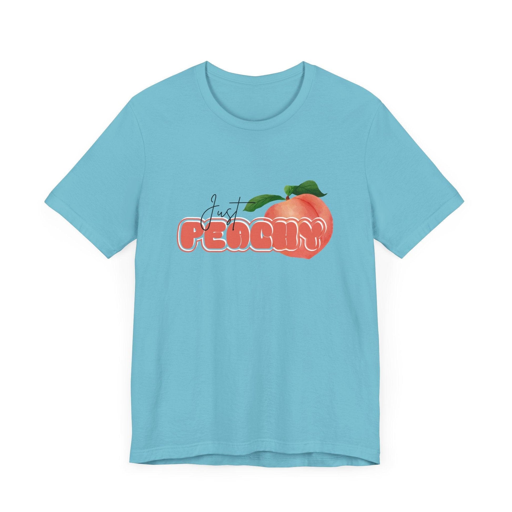 Just Peachy Unisex Jersey Tee - 🍑 Embrace the Sweetness of Life! 🍑 - Whippie's