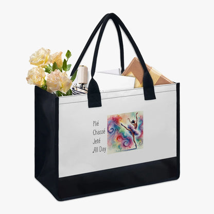 Plié Chassé Jeté All Day - Shopping Tote Bag - Whippie's
