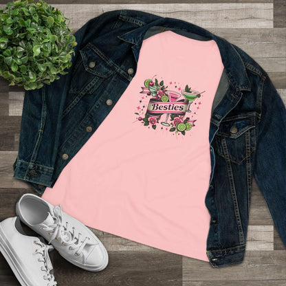Besties - Three Cocktails - Women's Softstyle Tee - Whippie's