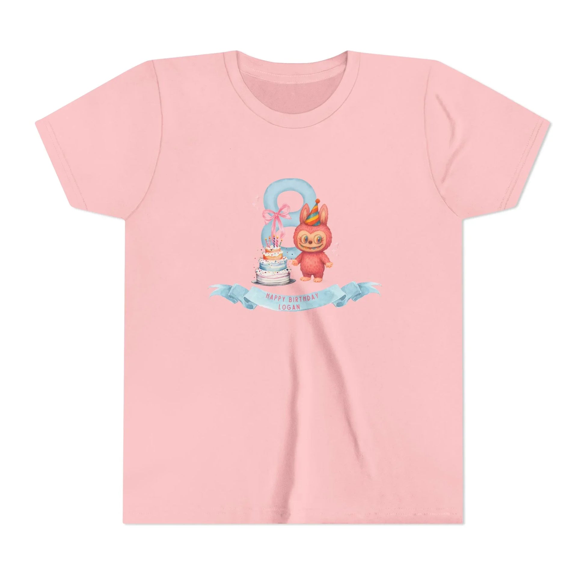 Labubu Birthday Youth Tee - Personalizable - Whippie's