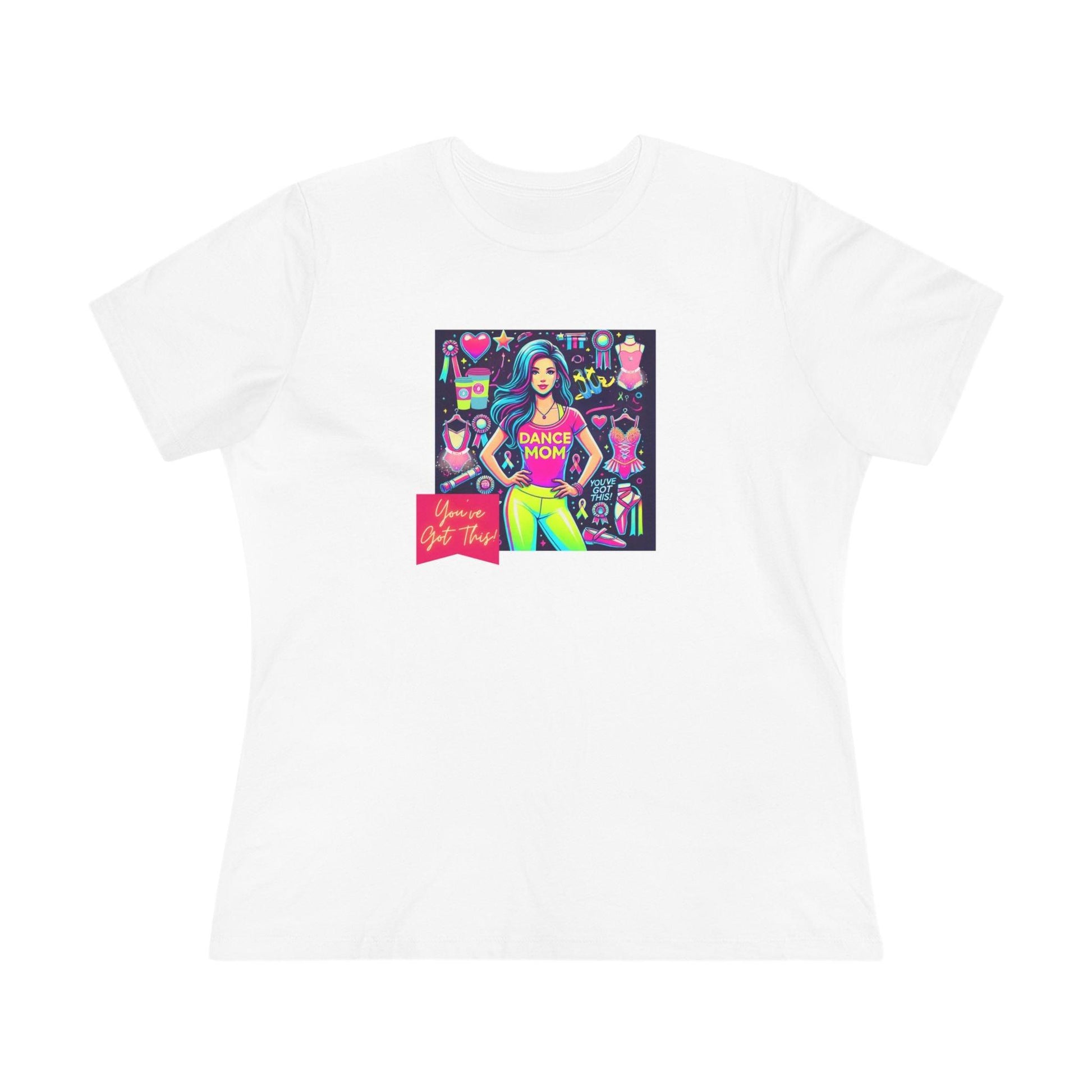 Dance Mom Magic (Blue Hair Mom) - A Colorful Celebration 🌈 - Women's Softstyle Tee - Whippie's