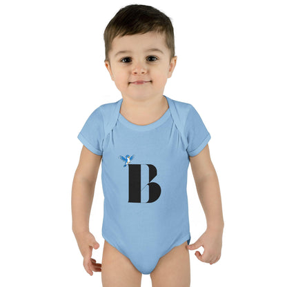 Alphabet Adventures: Letter B - Beautiful Bluebird Baby Onesie B is for Beautiful Bluebird! - Whippie's
