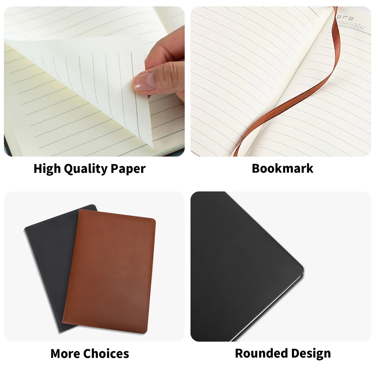 World Teachers Day PU Leather Notebook  - Personalizable