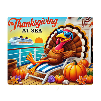 Turkey on a Cruise Kids' Tee! 🛳️🍂 (He's on vacation! 😂) - Whippie's