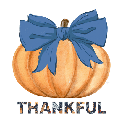 Thankful Pumpkin Tee - A Heart Full of Gratitude! 🧡💙 Unisex Tee - Whippie's