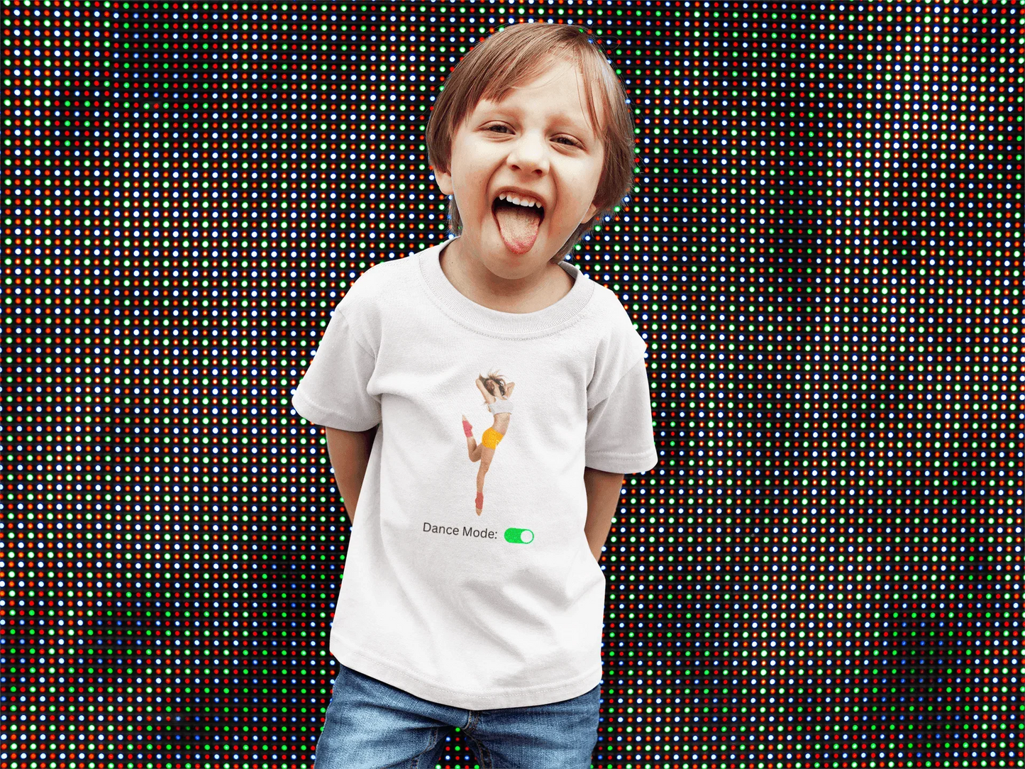 Dance Mode: Toggle On Kids' Tee! 💃 🕺 - Whippie's