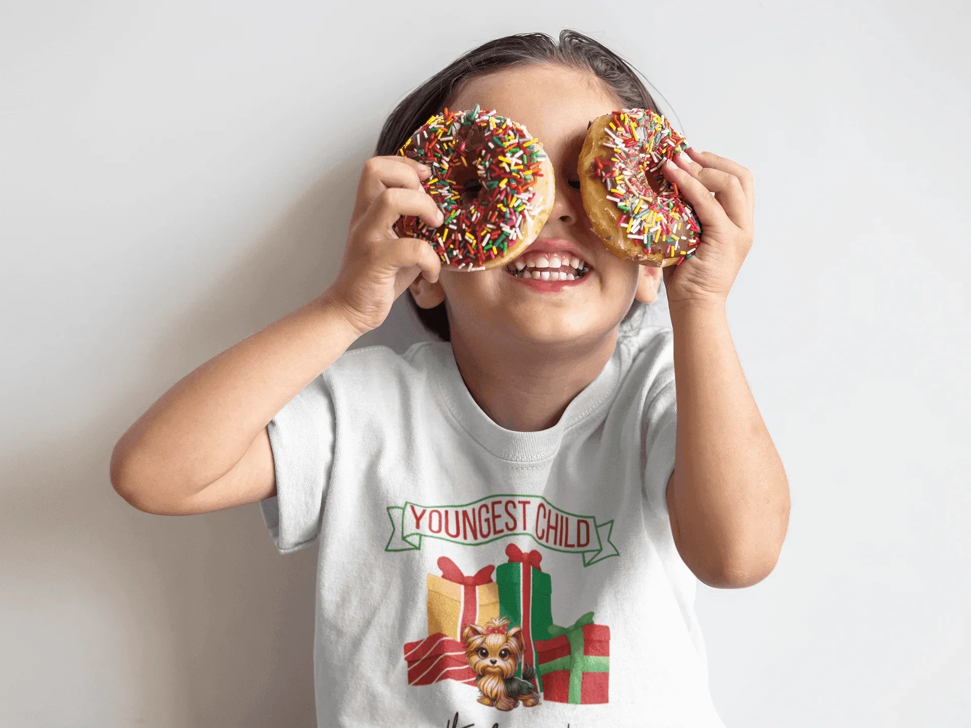 Youngest Child, The Favorite 🎁🐶Yorkie - Kids' Tee! 🎁👑 - Whippie's