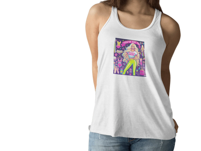 Dance Mom: You've Got This - Blonde (Young) Mom Flowy Racerback Tank - Whippie's