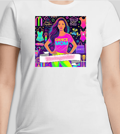 Dance Mom Magic (Asian Mom) - A Colorful Celebration 🌈 - Women's Softstyle Tee - Whippie's