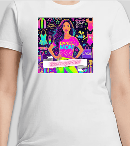 Dance Mom Magic (Asian Mom) - A Colorful Celebration 🌈 - Women's Softstyle Tee - Whippie's