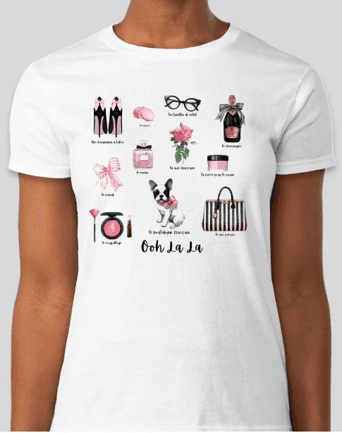 "Ooh La La!" French Chic Women's Softstyle Tee! - Whippie's
