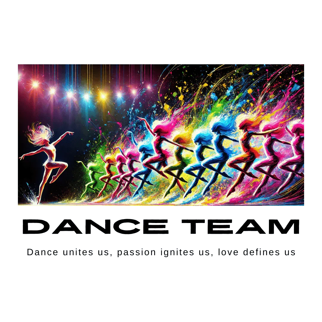 Dance Team: Dance unites us, passion ignites us, love defines us! 👧🏻👦🏾 Kids Heavy Cotton™ Tee 🎨 - Whippie's