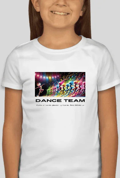 Dance Team: Dance unites us, passion ignites us, love defines us! 👧🏻👦🏾 Kids Heavy Cotton™ Tee 🎨 - Whippie's