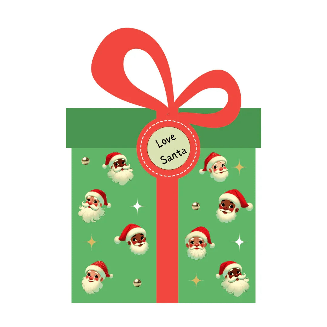 Love Santa Present 🎅 Kids Heavy Cotton™ Tee! - Whippie's