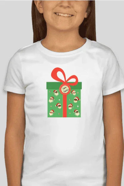 Love Santa Present 🎅 Kids Heavy Cotton™ Tee! - Whippie's
